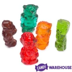 3D Gummy Monsters Candy Bags: 10-Piece Set 8 3D Gummy Monsters Candy Bags: 10-Piece Set -Candy Shop 3d gummy monsters candy bags 10 piece set candy warehouse 4