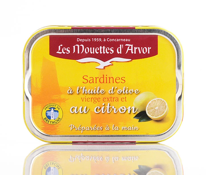 Sardines In EVOO & Lemon 1 Sardines In EVOO & Lemon