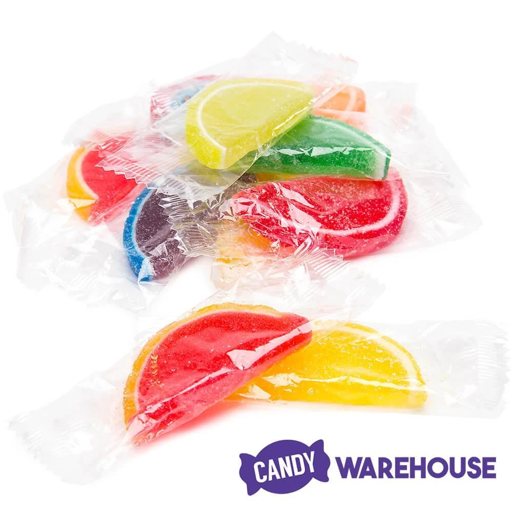 Albanese Candy Fruit Jell Slices Assortment - Wrapped: 5LB Bag 2 Albanese Candy Fruit Jell Slices Assortment - Wrapped: 5LB Bag - Image 2