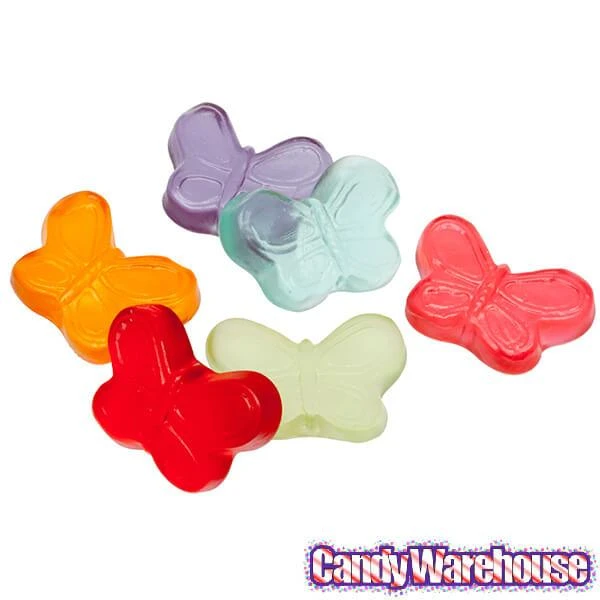 Albanese Gummy Butterflies Assortment - Mini: 5LB Bag 3 Albanese Gummy Butterflies Assortment - Mini: 5LB Bag - Image 3
