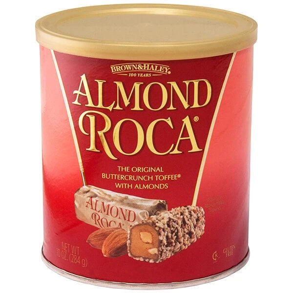 Almond Roca Buttercrunch Toffee Candy: 10-Ounce Tin 6 Almond Roca Buttercrunch Toffee Candy: 10-Ounce Tin - Image 6