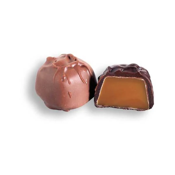 Asher's Sugar Free Vanilla Caramels Chocolates - Dark: 6LB Box 1 Asher's Sugar Free Vanilla Caramels Chocolates - Dark: 6LB Box