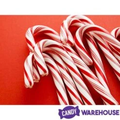 Bobs Sweet Stripes Traditional Red & White Peppermint Candy Canes: 96-Piece Pail -Candy Shop bobs sweet stripes traditional red and white peppermint candy canes 96 piece pail candy warehouse 5