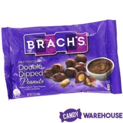 Brach's Double Dippers Milk Chocolate Covered Peanuts: 12-Ounce Bag 9 Brach's Double Dippers Milk Chocolate Covered Peanuts: 12-Ounce Bag -Candy Shop brach s double dippers milk chocolate covered peanuts 12 ounce bag candy warehouse 5 8c62dab0 7d30 446f bbde 481fc16ff76b