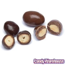 Brach's Milk & Dark Chocolate Caramel & Nut Mix Candy: 8-Ounce Bag -Candy Shop brach s milk and dark chocolate caramel and nut mix candy 8 ounce bag candy warehouse 4