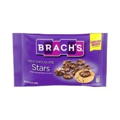 Brach's Milk Chocolate Stars Candy Drops: 10.5-Ounce Bag -Candy Shop brach s milk chocolate stars candy drops 10 5 ounce bag candy warehouse 5