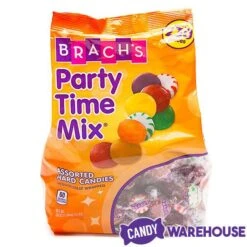 Brach's Party Time Mix Assorted Hard Candy: 3LB Bag -Candy Shop brach s party time mix assorted hard candy 3lb bag candy warehouse 3