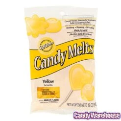Wilton Candy Melts - Yellow: 12-Ounce Bag -Candy Shop candy melts yellow 12 ounce bag candy warehouse 4