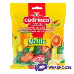 Cedrinca Citrus Flavored Hard Candy: 5.25-Ounce Bag -Candy Shop cedrinca citrus flavored hard candy 5 25 ounce bag candy warehouse 3
