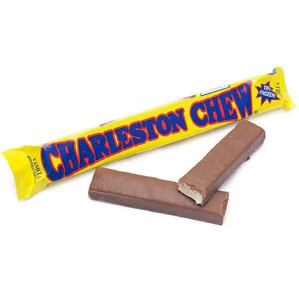 Charleston Chew Candy Bars - Vanilla: 24-Piece Box 1 Charleston Chew Candy Bars - Vanilla: 24-Piece Box