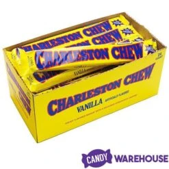 Charleston Chew Candy Bars - Vanilla: 24-Piece Box 6 Charleston Chew Candy Bars - Vanilla: 24-Piece Box -Candy Shop charleston chew candy bars vanilla 24 piece box candy warehouse 3