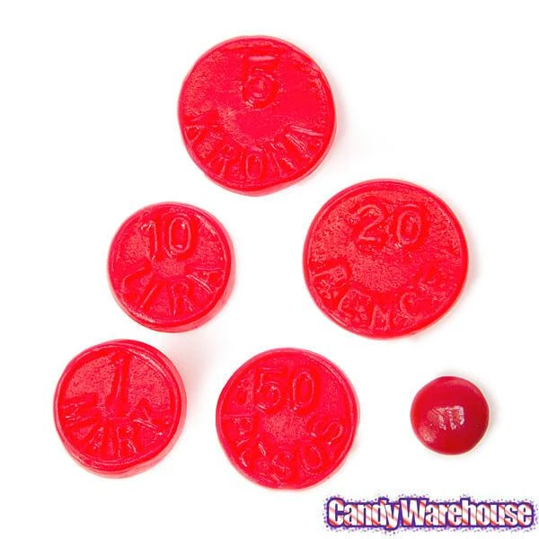 Cherry Juju Coins Candy: 7.5LB Bag 3 Cherry Juju Coins Candy: 7.5LB Bag - Image 3