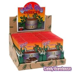 Chocolate Covered Insects Packs: 24-Piece Box -Candy Shop chocolate covered insects packs 24 piece box candy warehouse 3 280e8ad0 6262 442f bd74 343fd156cd05