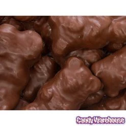 Chocolate Covered Jumbo Gummy Bears: 5LB Box 6 Chocolate Covered Jumbo Gummy Bears: 5LB Box -Candy Shop chocolate covered jumbo gummy bears 5lb box candy warehouse 3