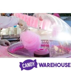 Cotton Candy Floss Sugar - Pink Vanilla: Half Gallon Carton -Candy Shop cotton candy floss sugar pink vanilla half gallon carton candy warehouse 3