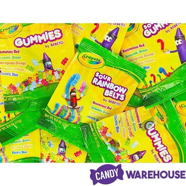 Crayola Gummy Candy Packs: 22-Piece Bag 4 Crayola Gummy Candy Packs: 22-Piece Bag - Image 4