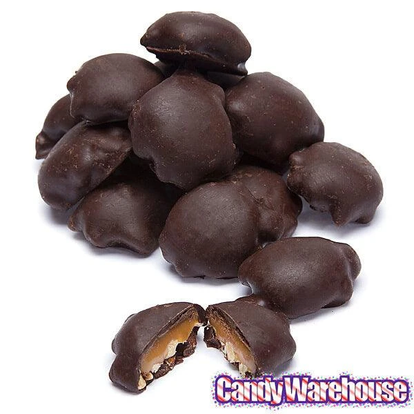 DeMet's Turtles Minis Caramel Nut Cluster Chocolates - Dark Almond: 5-Ounce Bag 4 DeMet's Turtles Minis Caramel Nut Cluster Chocolates - Dark Almond: 5-Ounce Bag - Image 4