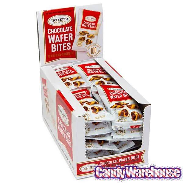 Dolcetto Chocolate-Filled Cookie Bites Packs: 24-Piece Display 2 Dolcetto Chocolate-Filled Cookie Bites Packs: 24-Piece Display - Image 2