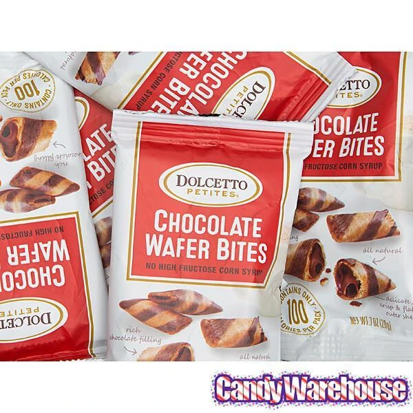 Dolcetto Chocolate-Filled Cookie Bites Packs: 24-Piece Display 4 Dolcetto Chocolate-Filled Cookie Bites Packs: 24-Piece Display - Image 4