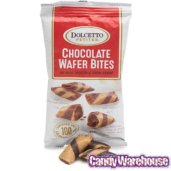 Dolcetto Chocolate-Filled Cookie Bites Packs: 24-Piece Display 6 Dolcetto Chocolate-Filled Cookie Bites Packs: 24-Piece Display - Image 6