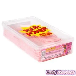 Dorval Sour Power Belts Candy - Pink Lemonade: 150-Piece Tub -Candy Shop dorval sour power belts candy pink lemonade 150 piece tub candy warehouse 3