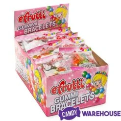 Efrutti Gummy Candy Bracelets: 40-Piece Box -Candy Shop efrutti gummy candy bracelets 40 piece box candy warehouse 3