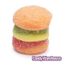 Efrutti Gummy Mini Cheese Burgers Candy - Sour: 60-Piece Box -Candy Shop efrutti gummy mini cheese burgers candy sour 60 piece box candy warehouse 3 e2f33f4d 89f1 465c a9d0 7b20b16ce874
