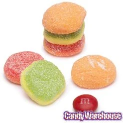 Efrutti Gummy Mini Cheese Burgers Candy - Sour: 60-Piece Box -Candy Shop efrutti gummy mini cheese burgers candy sour 60 piece box candy warehouse 4 556a5ee5 7457 4a38 bae3 88ddce926c54