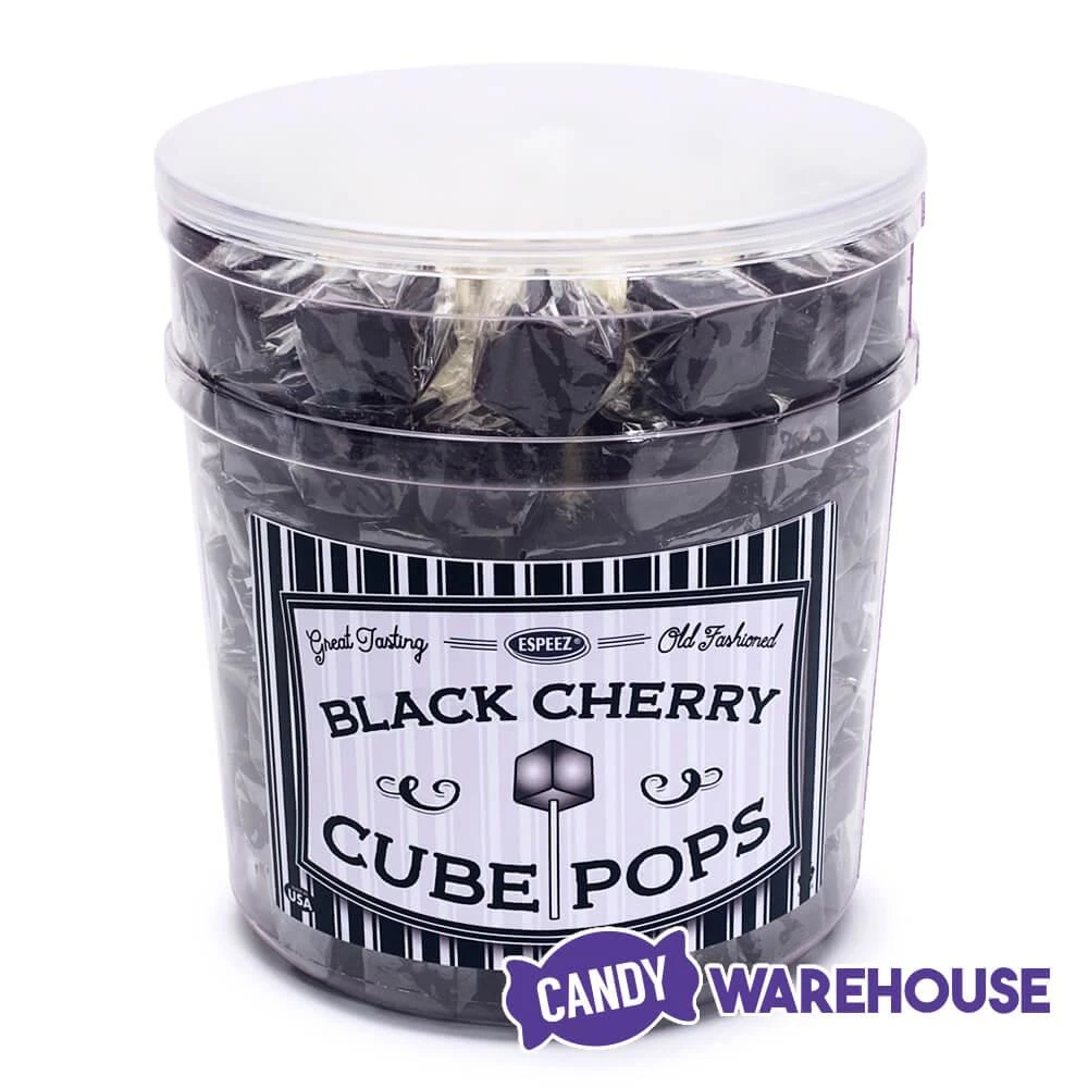 Espeez Cube Pop - Black Cherry: 100-Piece Tub 3 Espeez Cube Pop - Black Cherry: 100-Piece Tub - Image 3