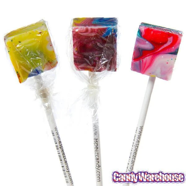 Espeez Cube Pops - Groovy Tie-Dye: 48-Piece Display 4 Espeez Cube Pops - Groovy Tie-Dye: 48-Piece Display - Image 4