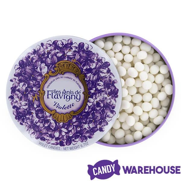 Flavigny Pastilles Violet Candy Gift Tin 5 Flavigny Pastilles Violet Candy Gift Tin - Image 5