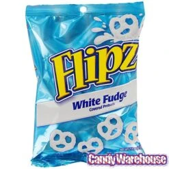 Flipz White Fudge Mini Pretzels: 7.5-Ounce Bag 7 Flipz White Fudge Mini Pretzels: 7.5-Ounce Bag -Candy Shop flipz white fudge mini pretzels 7 5 ounce bag candy warehouse 4