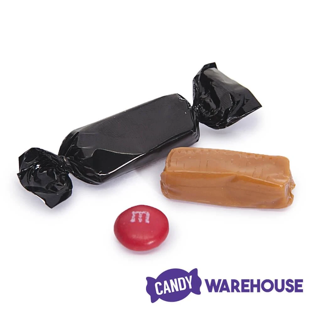 Foiled Caramel Candy - Black: 180-Piece Bag 5 Foiled Caramel Candy - Black: 180-Piece Bag - Image 5