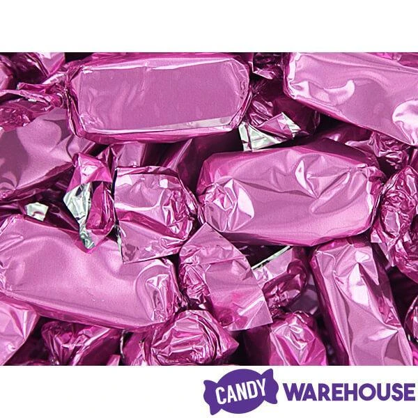Foiled Caramel Candy - Hot Pink: 180-Piece Bag 4 Foiled Caramel Candy - Hot Pink: 180-Piece Bag - Image 4