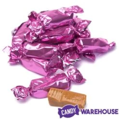 Foiled Caramel Candy - Hot Pink: 180-Piece Bag 9 Foiled Caramel Candy - Hot Pink: 180-Piece Bag -Candy Shop foiled caramel candy hot pink 180 piece bag candy warehouse 5