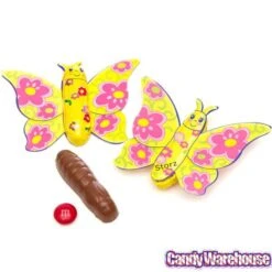 Foiled Chocolate Butterflies: 40-Piece Tub -Candy Shop foiled chocolate butterflies 40 piece tub candy warehouse 3