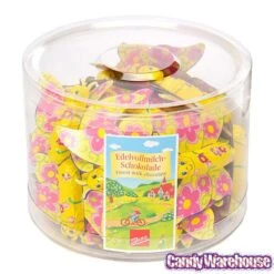 Foiled Chocolate Butterflies: 40-Piece Tub -Candy Shop foiled chocolate butterflies 40 piece tub candy warehouse 4