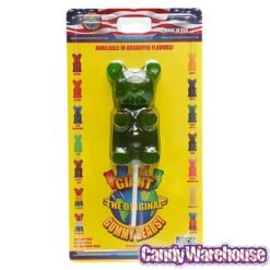 Giant Gummy Bear On A Stick - Sour Apple -Candy Shop giant gummy bear on a stick sour apple candy warehouse 4 9ba4e01a 9078 4aa4 8a01 bd3644039797