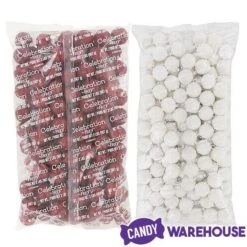 Gumballs Color Combo - Red And White: 4LB Box -Candy Shop gumballs color combo red and white 4lb box candy warehouse 4