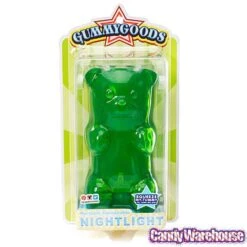 Gummy Bear Night Light - Green -Candy Shop gummy bear night light green candy warehouse 5