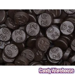 Gustaf's Double Salt Black Licorice Buttons: 1KG Bag -Candy Shop gustaf s double salt black licorice buttons 1kg bag candy warehouse 4