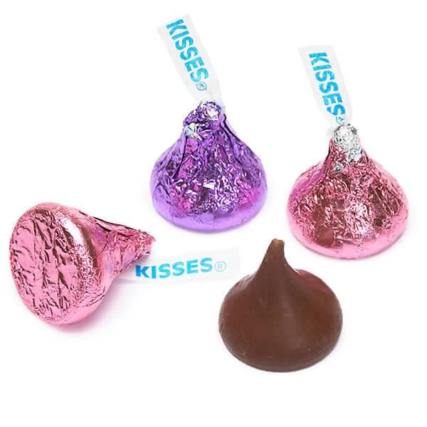 Hershey's Kisses Color Combo - Pink And Purple: 800-Piece Box 1 Hershey's Kisses Color Combo - Pink And Purple: 800-Piece Box