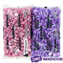 Hershey's Kisses Color Combo - Pink And Purple: 800-Piece Box 7 Hershey's Kisses Color Combo - Pink And Purple: 800-Piece Box -Candy Shop hershey s kisses color combo pink and purple 800 piece box candy warehouse 3