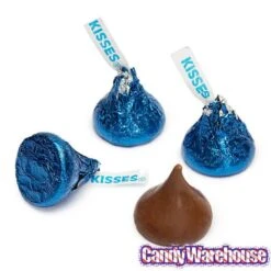 Hershey's Kisses Dark Blue Foiled Milk Chocolate Candy: 400-Piece Bag -Candy Shop hershey s kisses dark blue foiled milk chocolate candy 400 piece bag candy warehouse 4 80666d3d a9a6 4be5 b7d8 cf2f3a1ee3ae