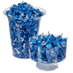 Hershey's Kisses Dark Blue Foiled Milk Chocolate Candy: 400-Piece Bag -Candy Shop hershey s kisses dark blue foiled milk chocolate candy 400 piece bag candy warehouse 6 b586e280 aaec 4162 957a 1878b940481d