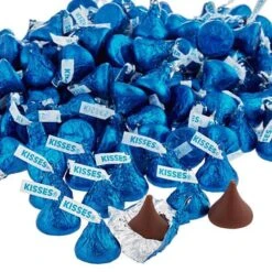 Hershey's Kisses Dark Blue Foiled Milk Chocolate Candy: 400-Piece Bag -Candy Shop hershey s kisses dark blue foiled milk chocolate candy 400 piece bag candy warehouse 7 613e1baa 4ba2 4ef6 b08c b80b1ca5a2a2
