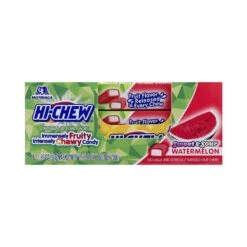 Hi-Chew Fruit Chews 10-Piece Candy Packs - Watermelon: 15-Piece Box 5 Hi-Chew Fruit Chews 10-Piece Candy Packs - Watermelon: 15-Piece Box -Candy Shop hi chew fruit chews 10 piece candy packs watermelon 15 piece box candy warehouse 3