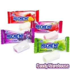 Hi-Chew Fruit Chews Candy Packs - Assorted: 150-Piece Bag -Candy Shop hi chew fruit chews candy packs assorted 150 piece bag candy warehouse 4