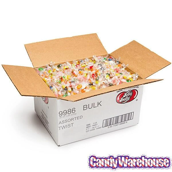 Jelly Belly 20 Flavors Jelly Beans - Wrapped: 5LB Case 3 Jelly Belly 20 Flavors Jelly Beans - Wrapped: 5LB Case - Image 3