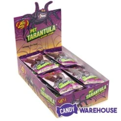 Jelly Belly Big Gummy Tarantula Spiders Candy Packs: 24-Piece Box -Candy Shop jelly belly big gummy tarantula spiders candy packs 24 piece box candy warehouse 3 02b81dc4 fc16 4000 84b8 1597b619e7db